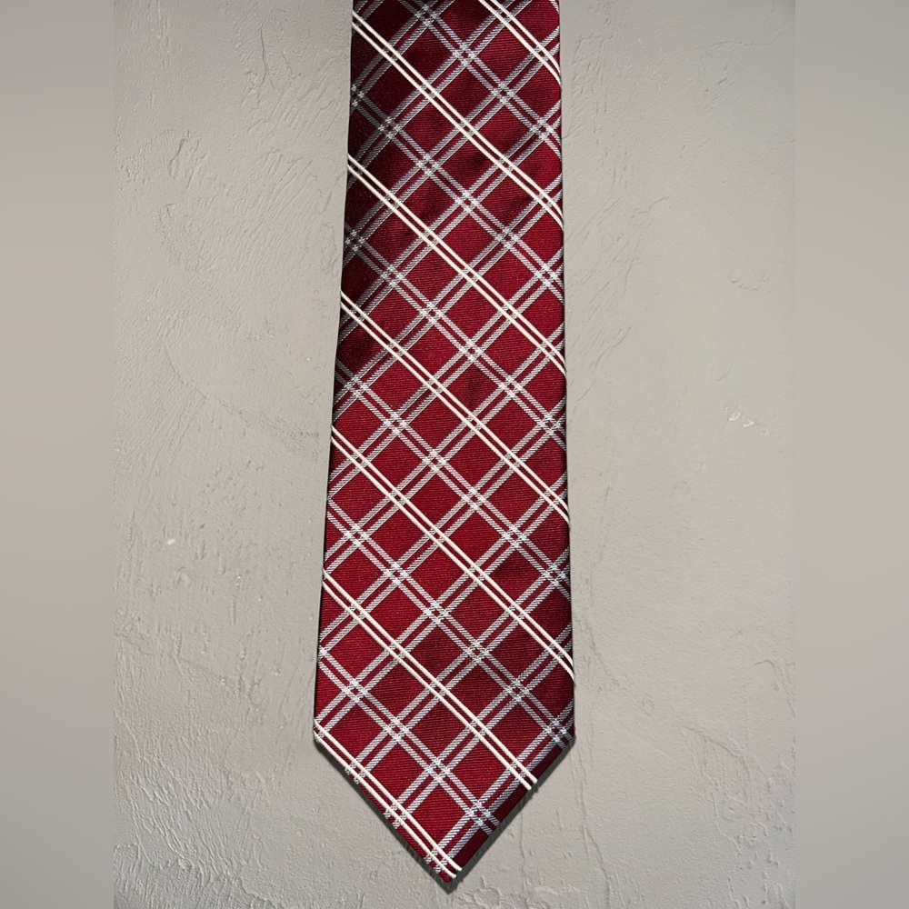 Red Brooks Brothers tie - Picture 4 of 7